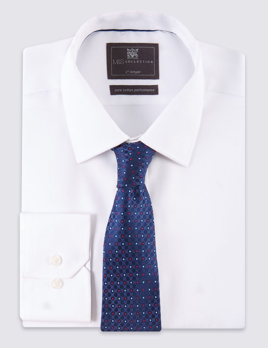 Micro Spotted Textured Tie 3 of 3