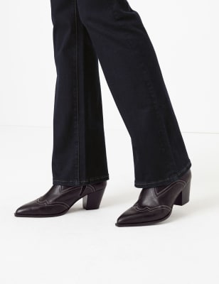 marks and spencer slim boot jeans