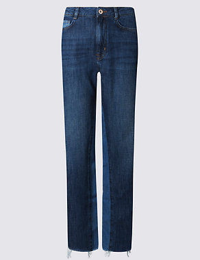 Mid Rise Cropped Wide Leg Jeans Image 2 of 6