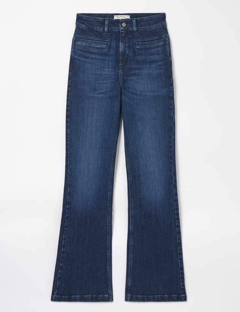 Mid Rise Flared Jeans FatFace M S
