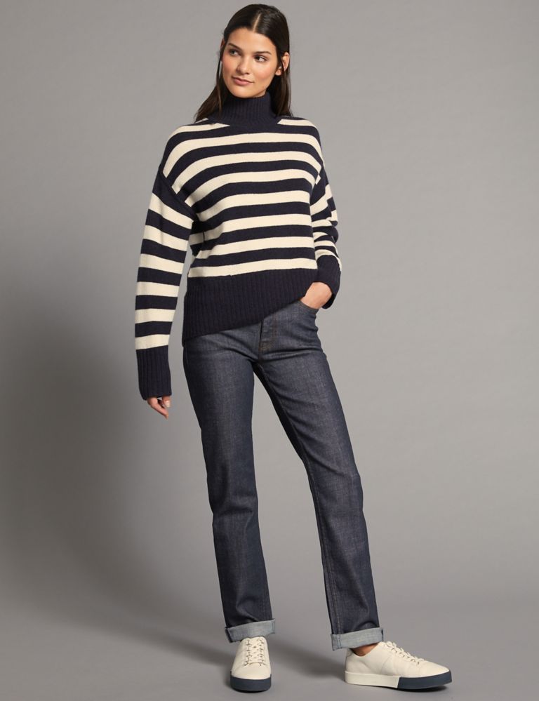 Mid Rise Relaxed Slim Jeans 3 of 6