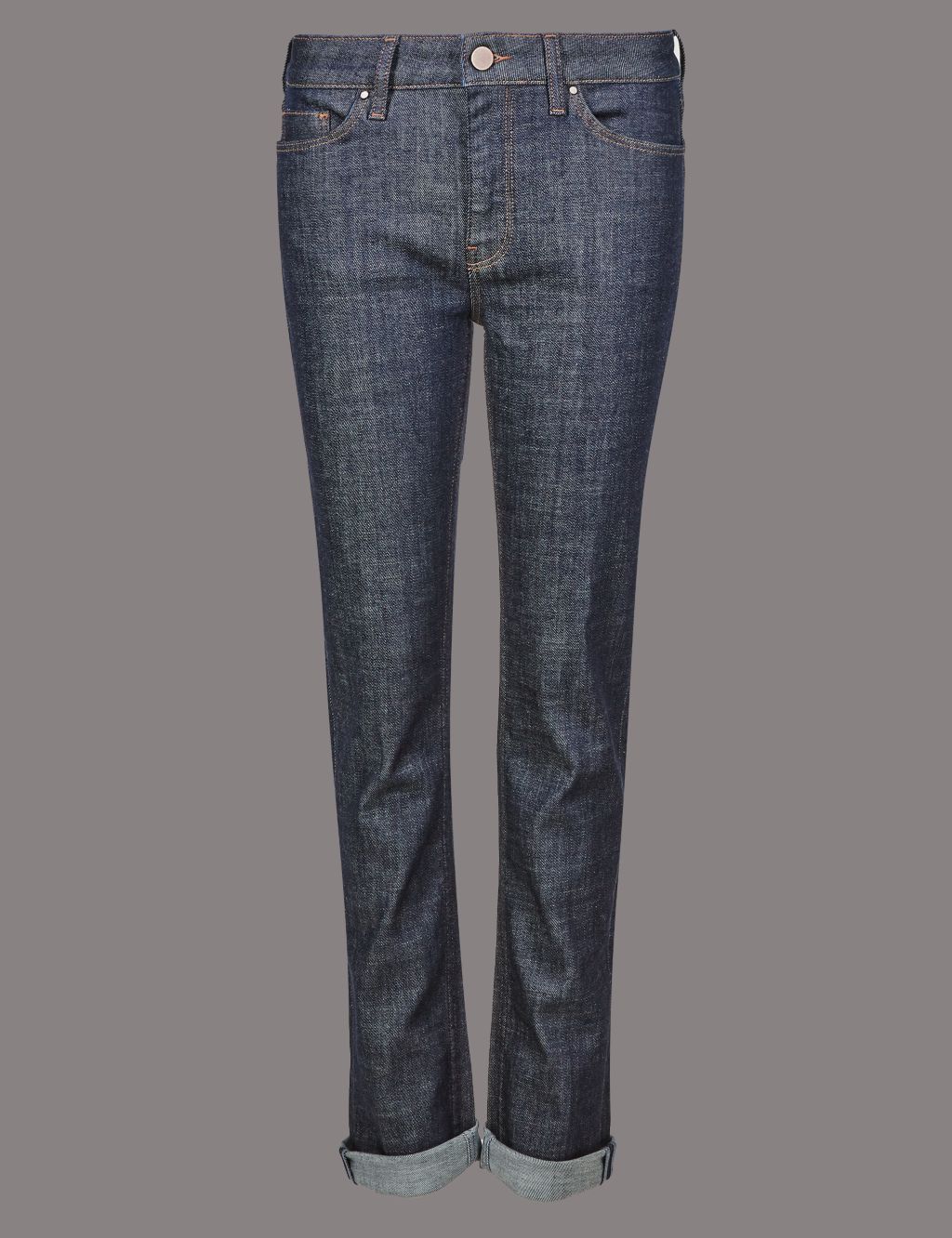 Mid Rise Relaxed Slim Jeans 1 of 6