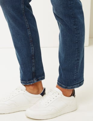 m&s relaxed slim crop jeans
