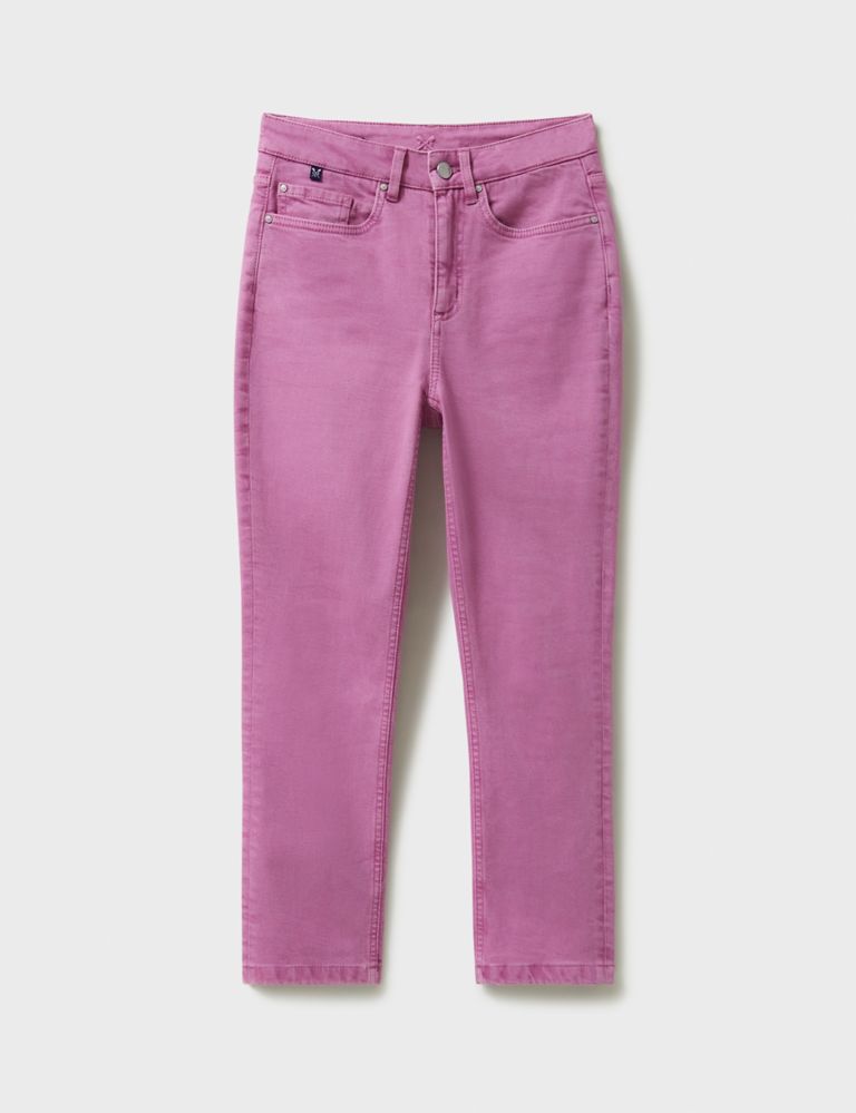 Mid Rise Skinny Cropped Jeans 2 of 5