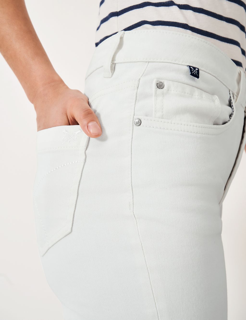 Mid Rise Skinny Cropped Jeans 5 of 5