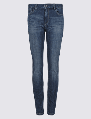 M&s skinny mid rise 2024 jeans