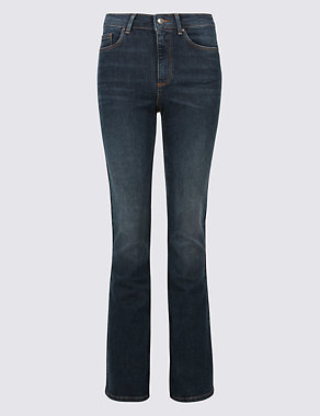 Mid Rise Slim Bootcut Jeans Image 2 of 6