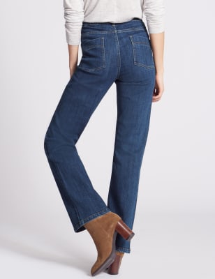 Marks and spencer bootleg hot sale jeans