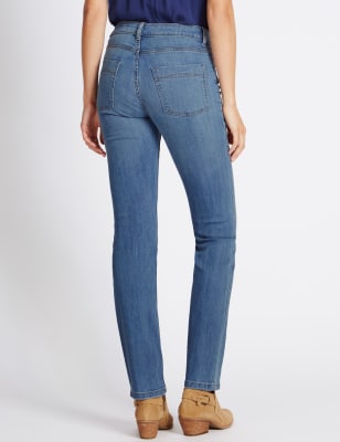 marks and spencer classic straight leg jeans