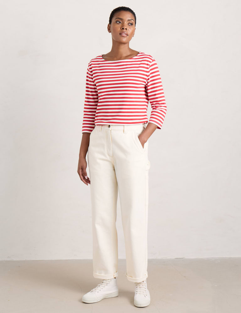 M&s mid rise straight jeans top