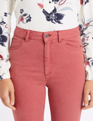 m&s high waisted skinny jeans