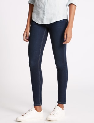 m&s skinny mid rise jeans