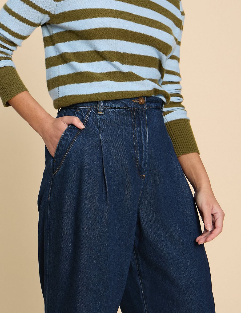 Mid Rise Wide Leg Jeans 7 of 7
