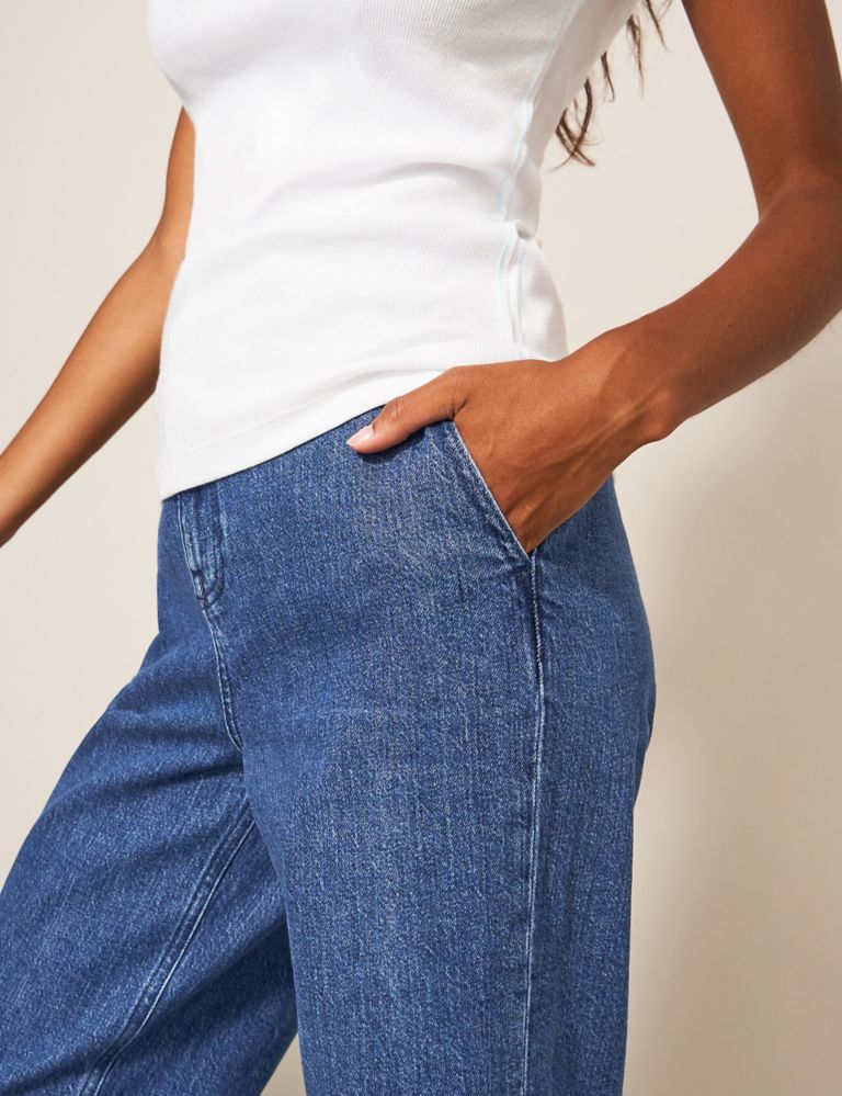 Mid Rise Wide Leg Jeans 5 of 5