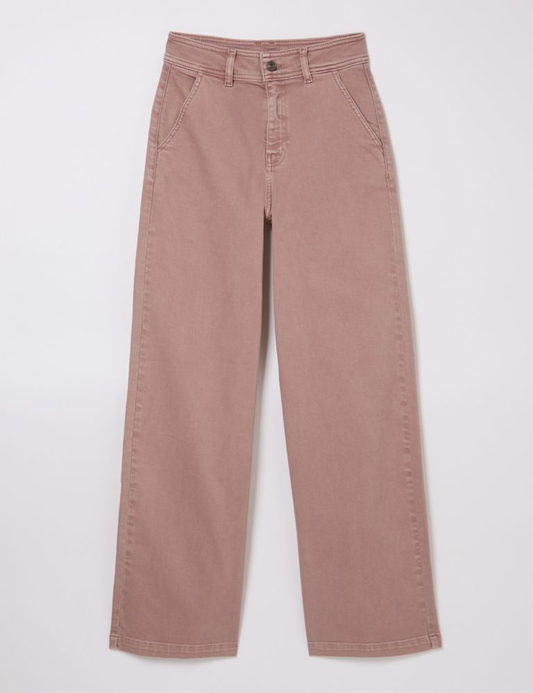 Mid Rise Wide Leg Jeans 2 of 5