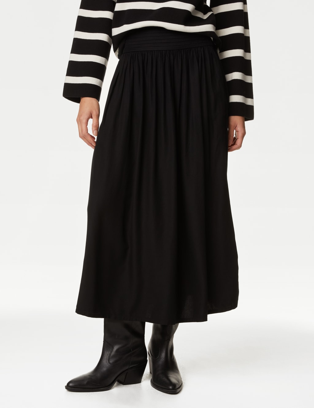 Midi ALine Skirt M&S Collection M&S