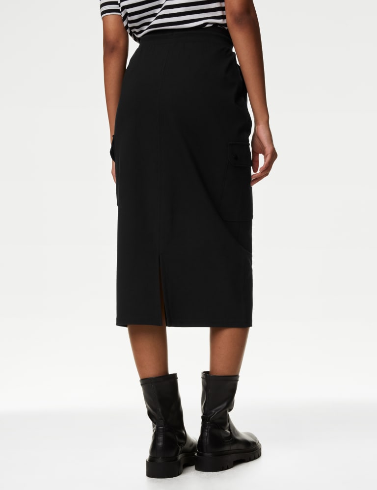Elasticated waist skirt marks and spencer hot sale