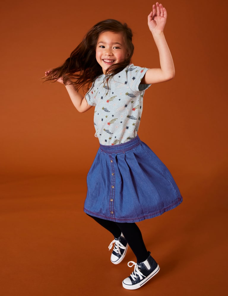 Midi Denim Skirt (3 - 10 Yrs) 4 of 5