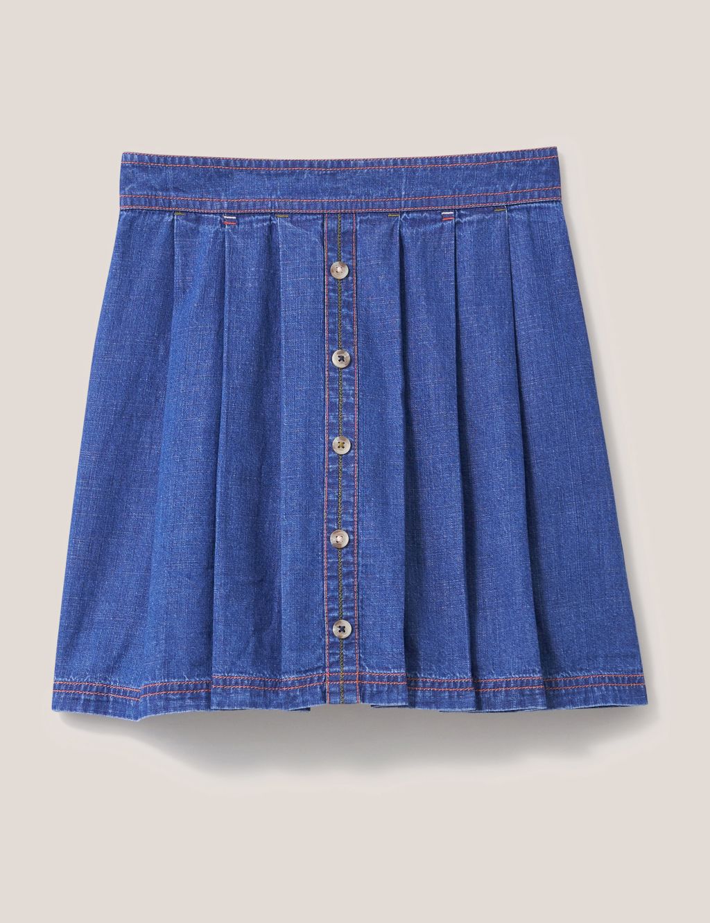 Midi Denim Skirt (3 - 10 Yrs) 1 of 5