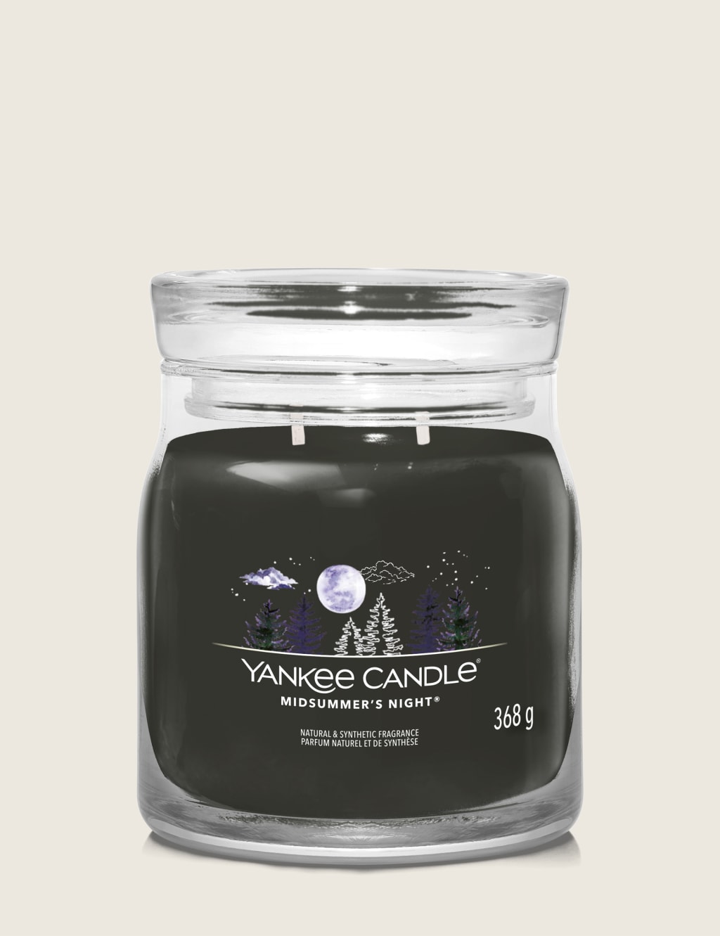 Midsummer Night Signature Medium Jar Scented Candle Yankee Candle M&S