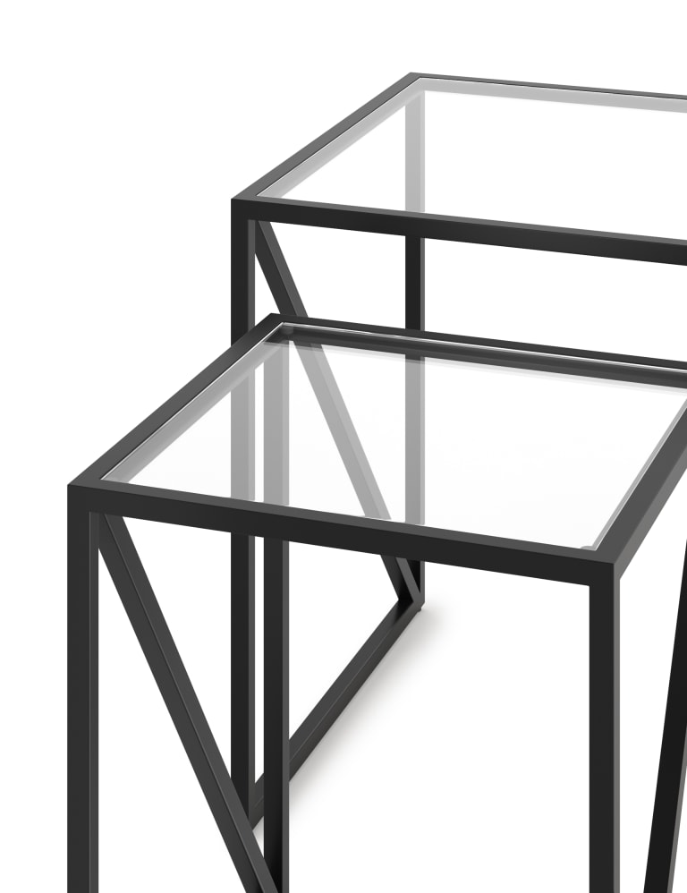 M&s glass store coffee table