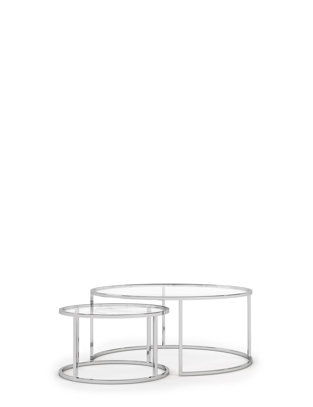 Milan Nesting Coffee Tables 1 of 8