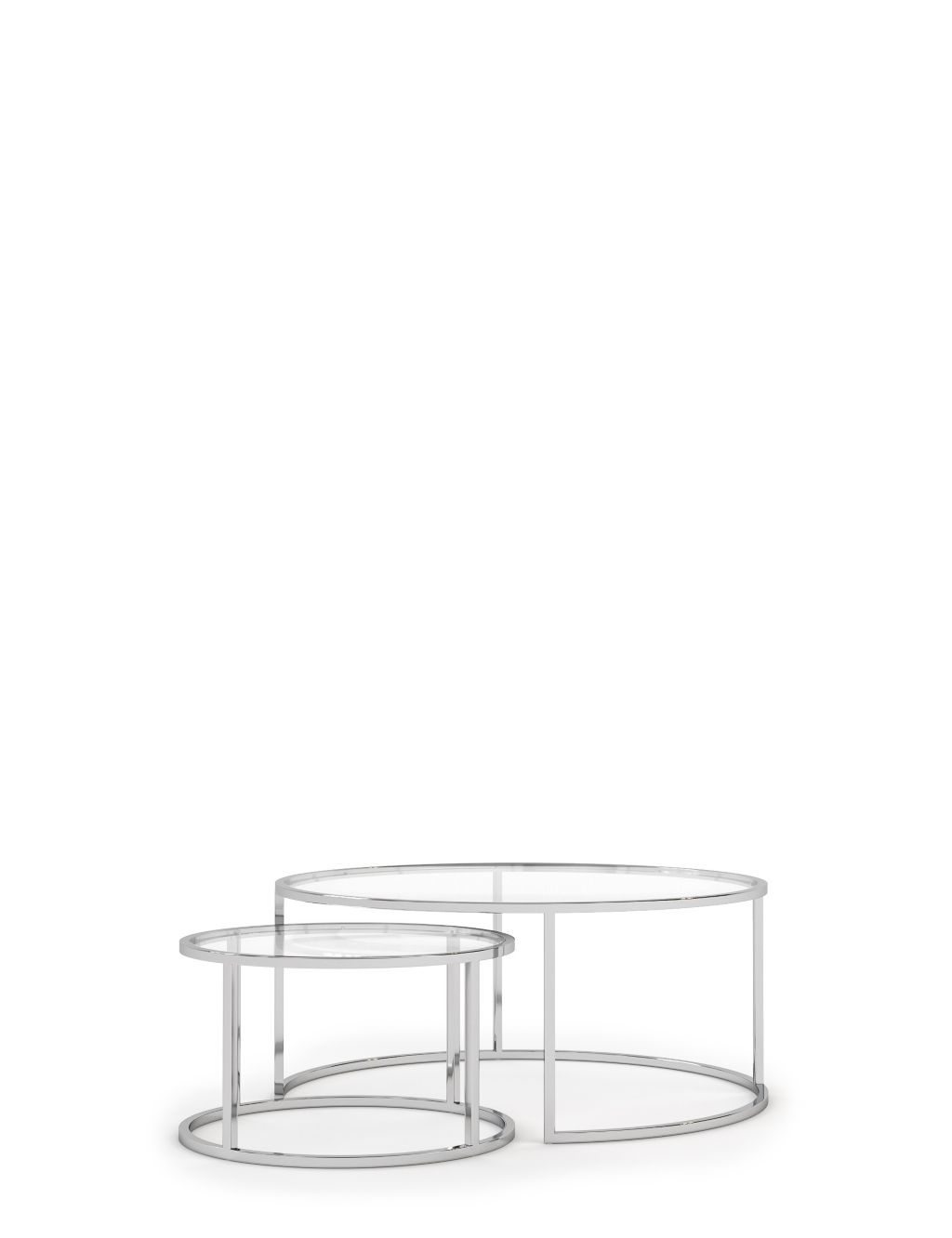 Milan Nesting Coffee Tables 1 of 8