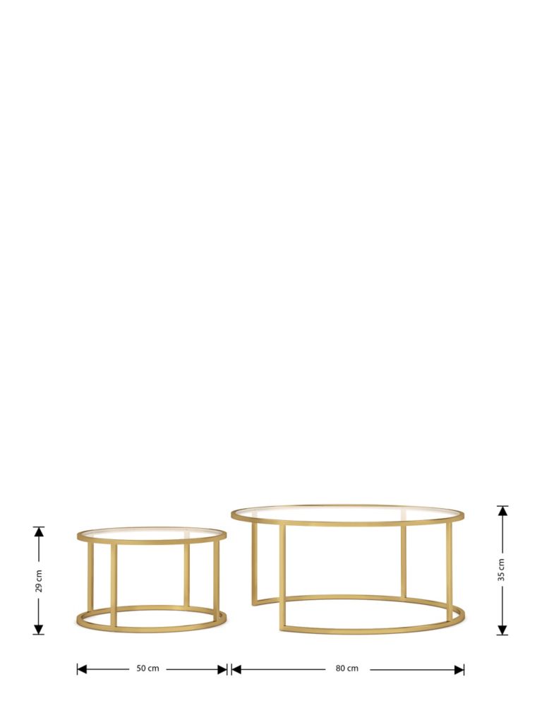 Milan Nesting Coffee Tables 6 of 7