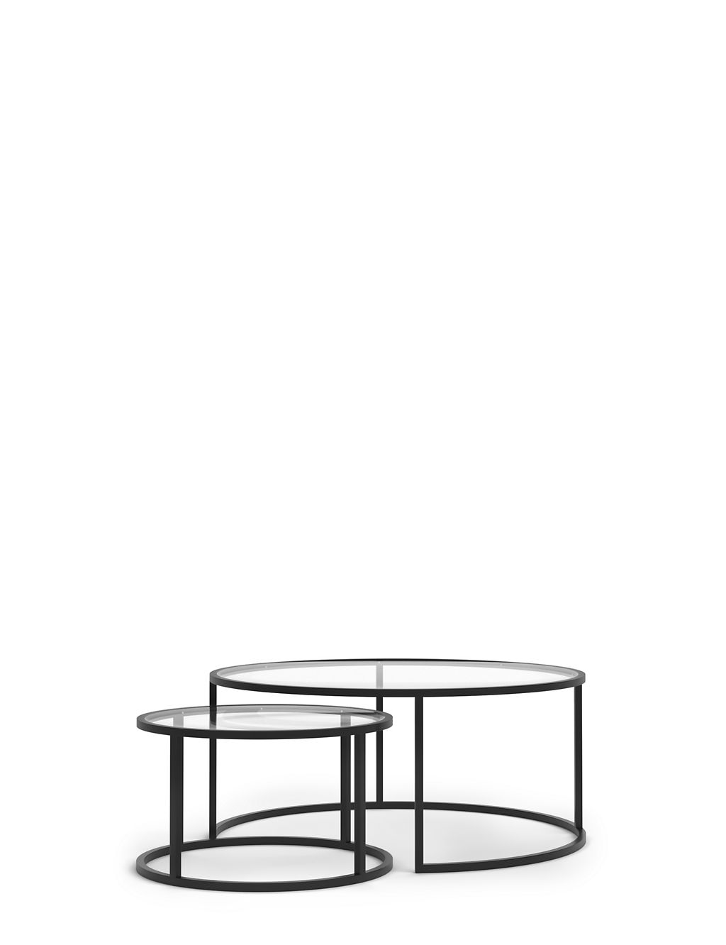 Milan Nesting Coffee Tables 1 of 7
