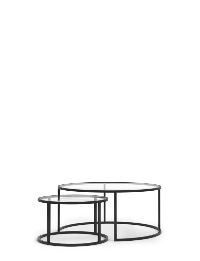 Marks and spencer glass coffee hot sale table