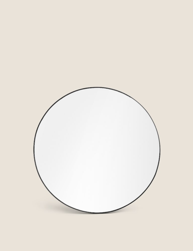 Milan Small Round Mirror 1 of 5