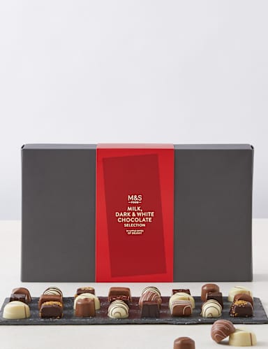 Milk, Dark & White Selection Box 1 of 2