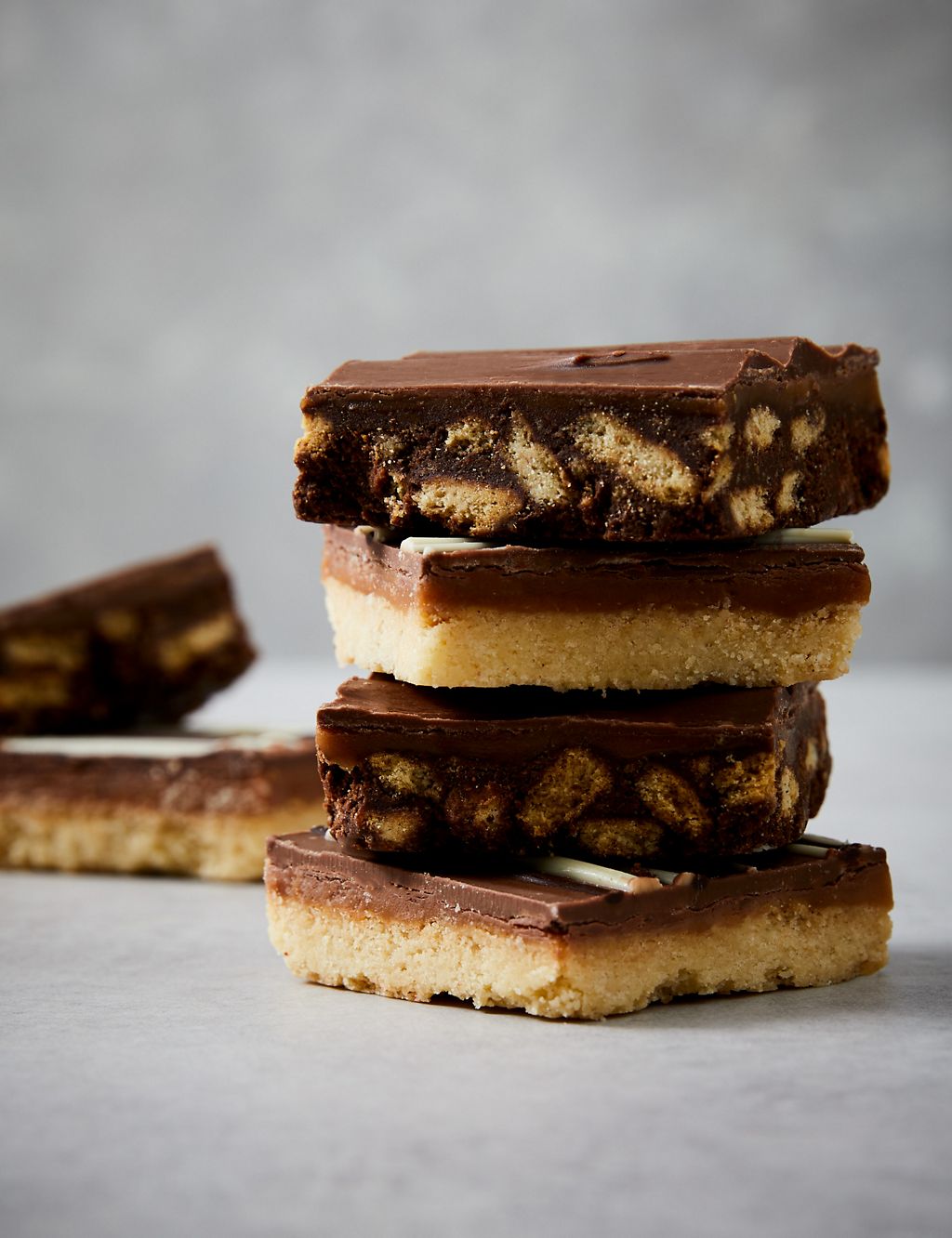 Millionaire's Shortbread & 3 Salted Caramel Chocolate Tiffin Letterbox Gift 1 of 3