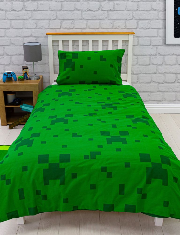 Minecraft™ Cotton Blend Single Bedding Set 3 of 7