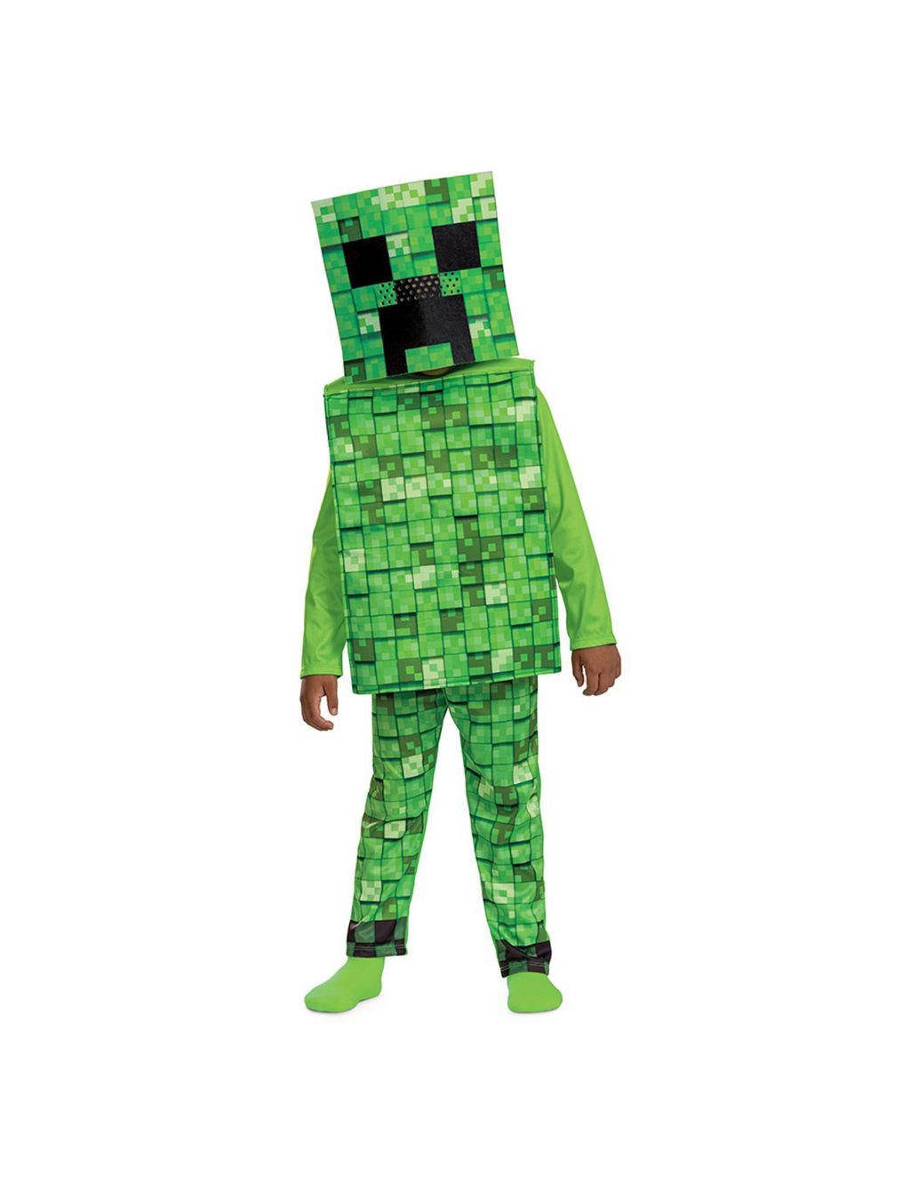 Minecraft™ Creeper Costume (4–6 Yrs) 1 of 2