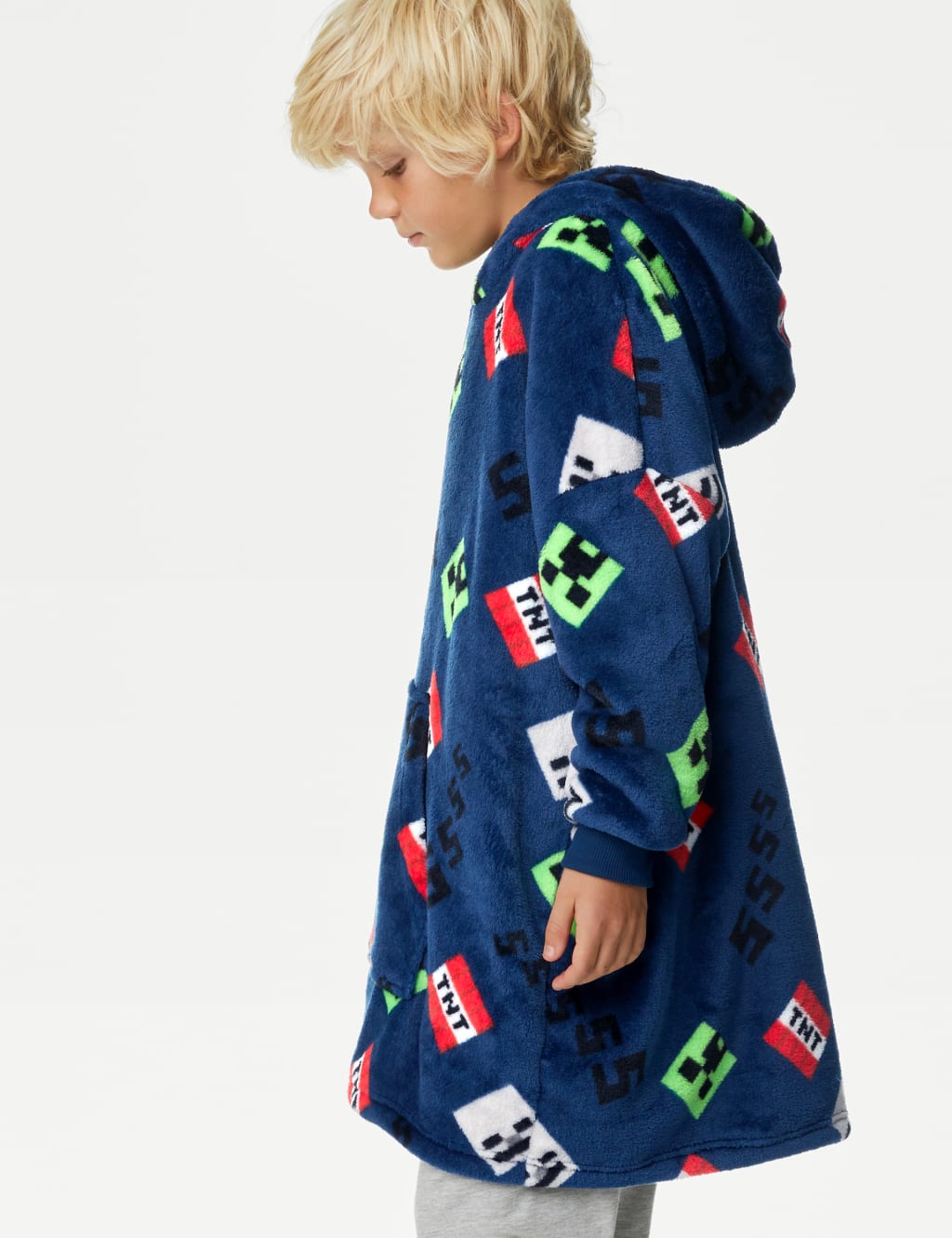 Minecraft hooded sweatshirt top