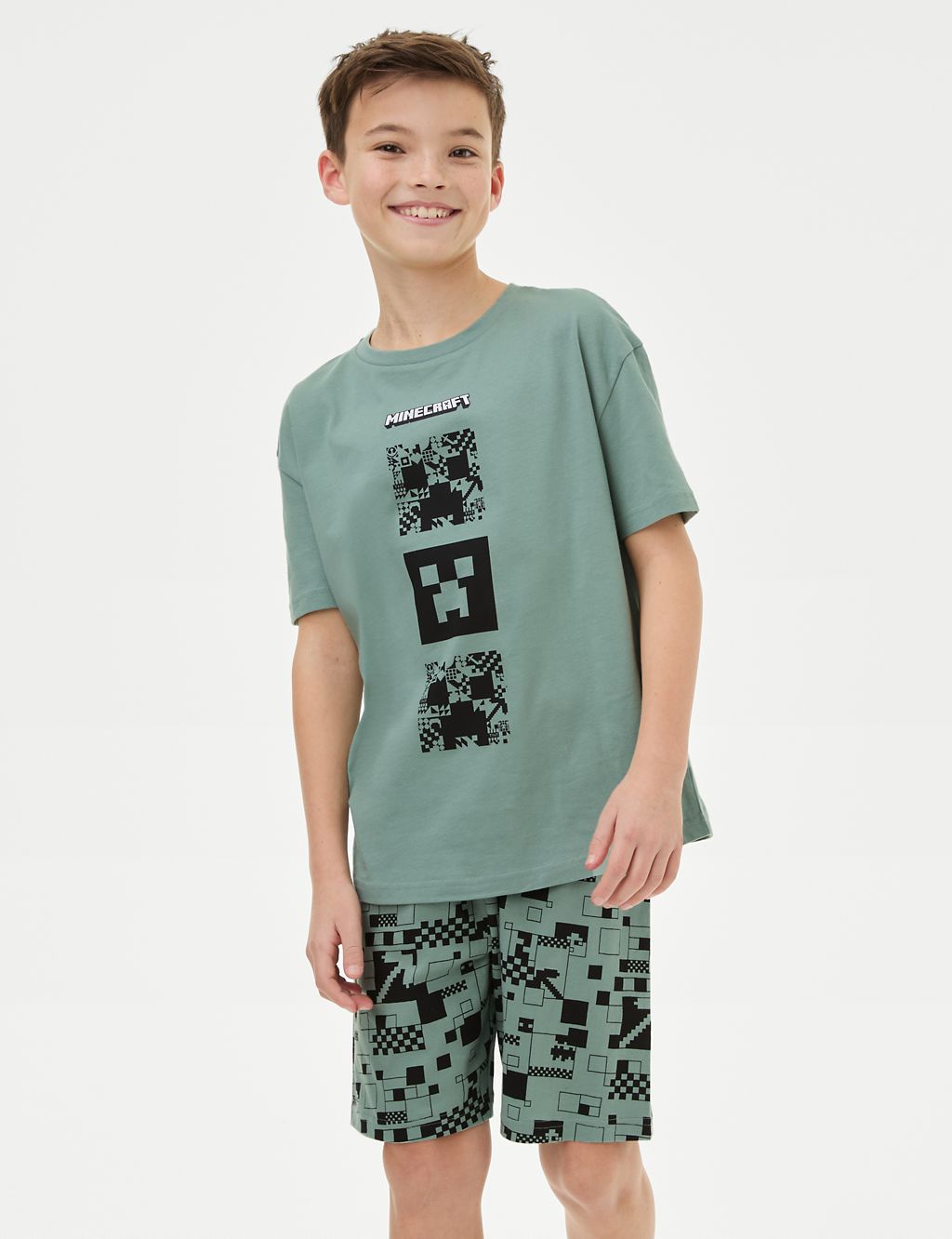 Minecraft™ Pyjamas (3-16 Yrs) 2 of 6