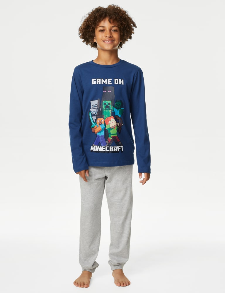 Minecraft Pyjamas 3 16 Yrs