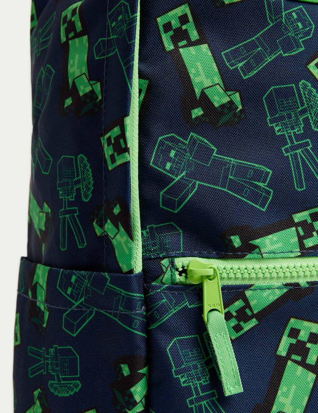 Minecraft™ Water Repellent Large Backpack M&S Collection M&S