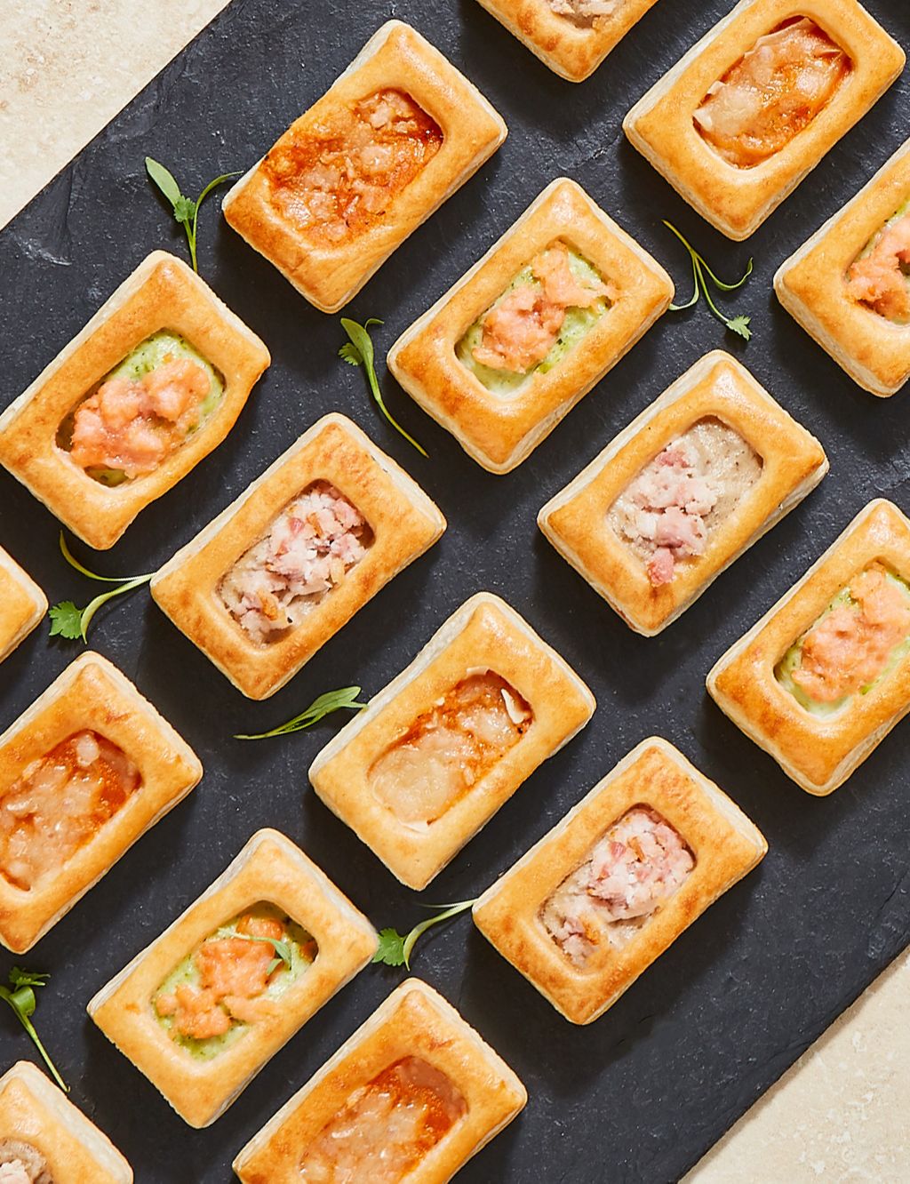Mini Deep-Filled Vol-Au-Vents (24 Pieces) - (Last Collection Date 30th September 2020) 1 of 5