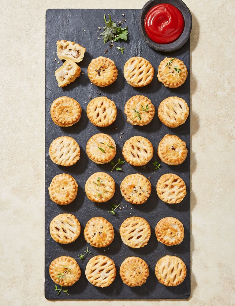 Mini Hot Pie Selection (24 Pieces) - (Last Collection Date 30th September 2020) 1 of 6