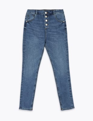 4 button jeans