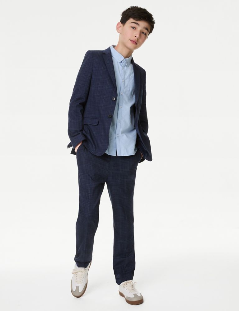 Mini Me Checked Suit Trousers (2-16 Yrs) 6 of 7