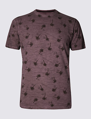 Mini Palm Tree Graphic T-Shirt Image 2 of 3