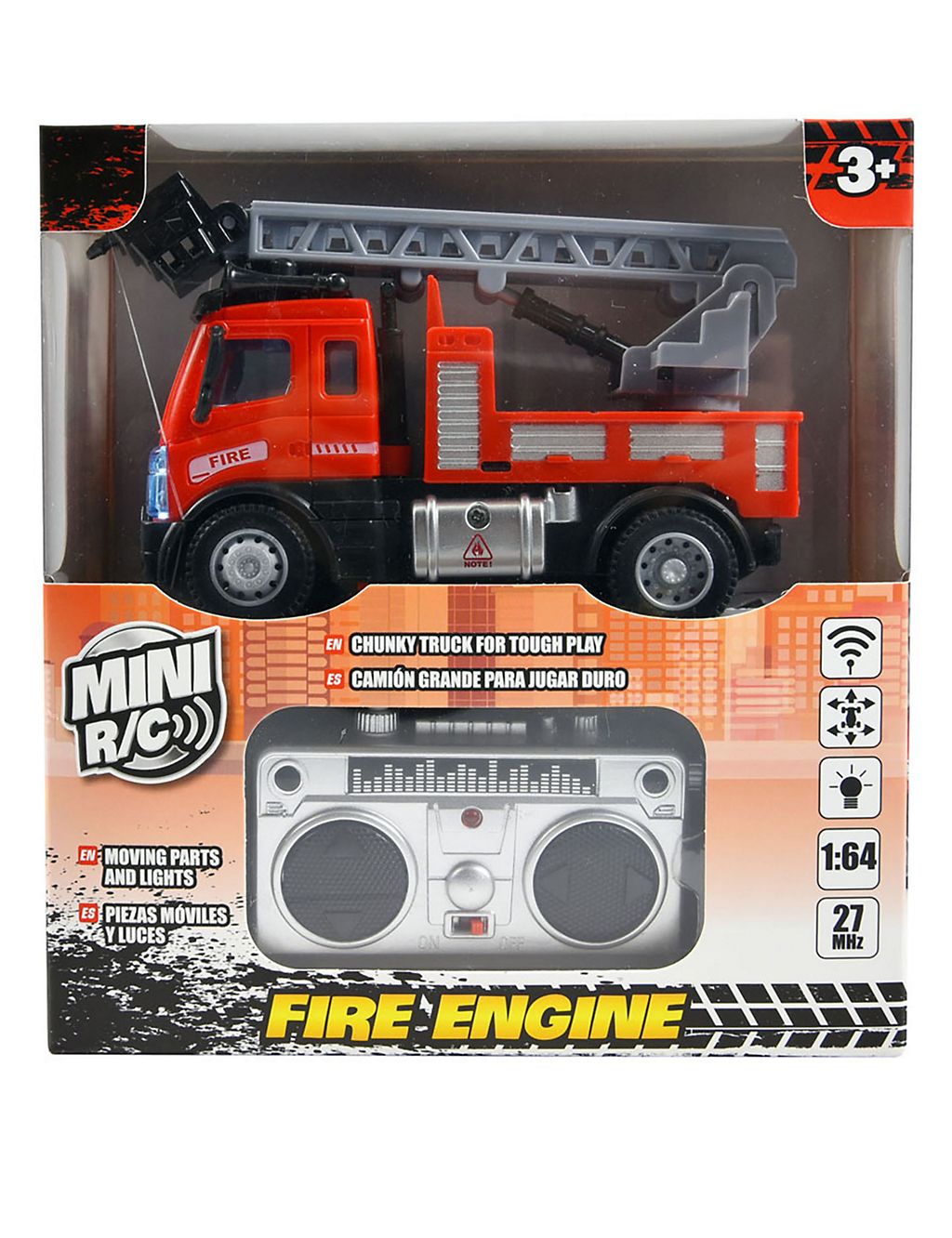 Mini Remote Control Fire Engine (3+ Yrs) 3 of 3