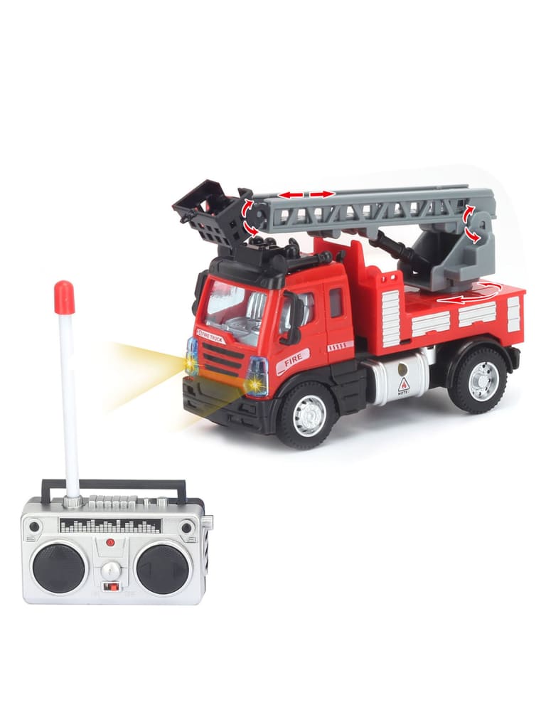 Big size remote control fire cheap truck