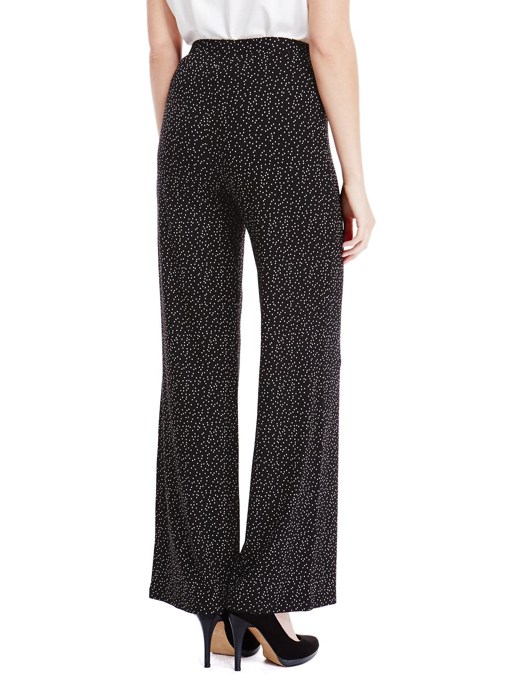 Mini Spotted Wide Leg Trouser 4 of 4
