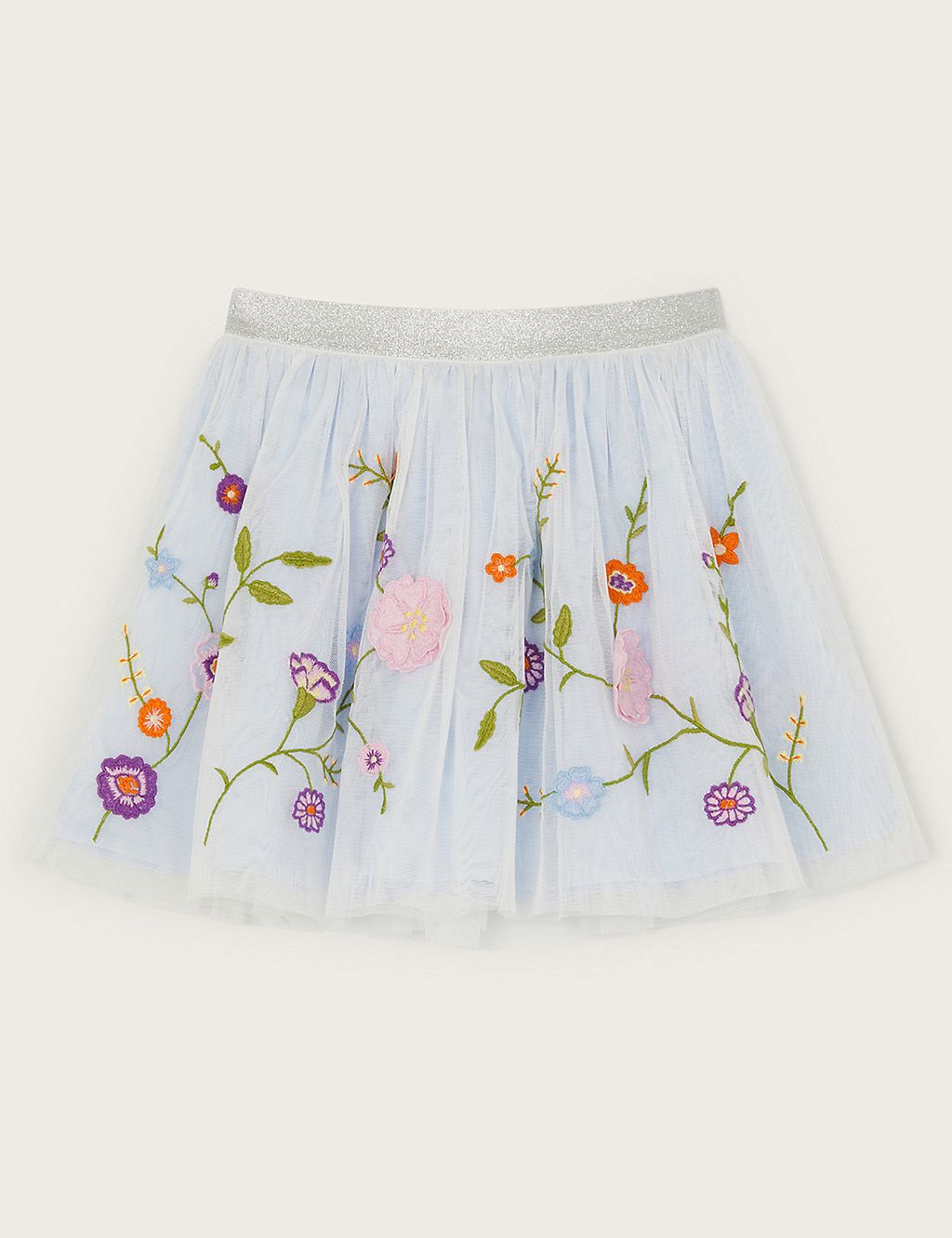 Mini Tulle Floral Tutu Skirt (3-13 Yrs) 1 of 3