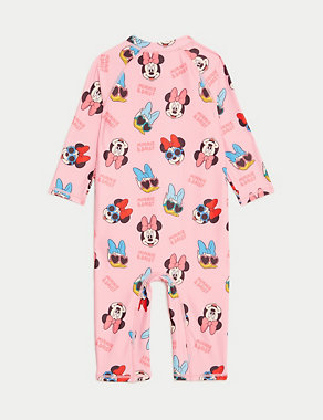 Minnie Mouse™ Long Sleeve Swimsuit (2-8 Yrs) Image 2 of 3