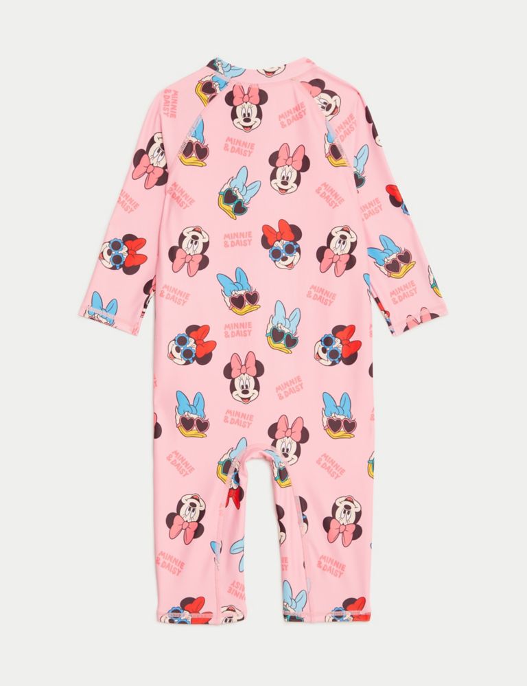 Minnie Mouse™ Long Sleeve Swimsuit (2-8 Yrs) 2 of 3